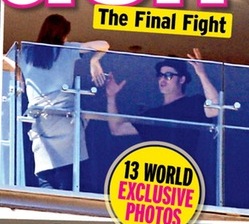 Angelina Jolies  public fight with Brad Pitt